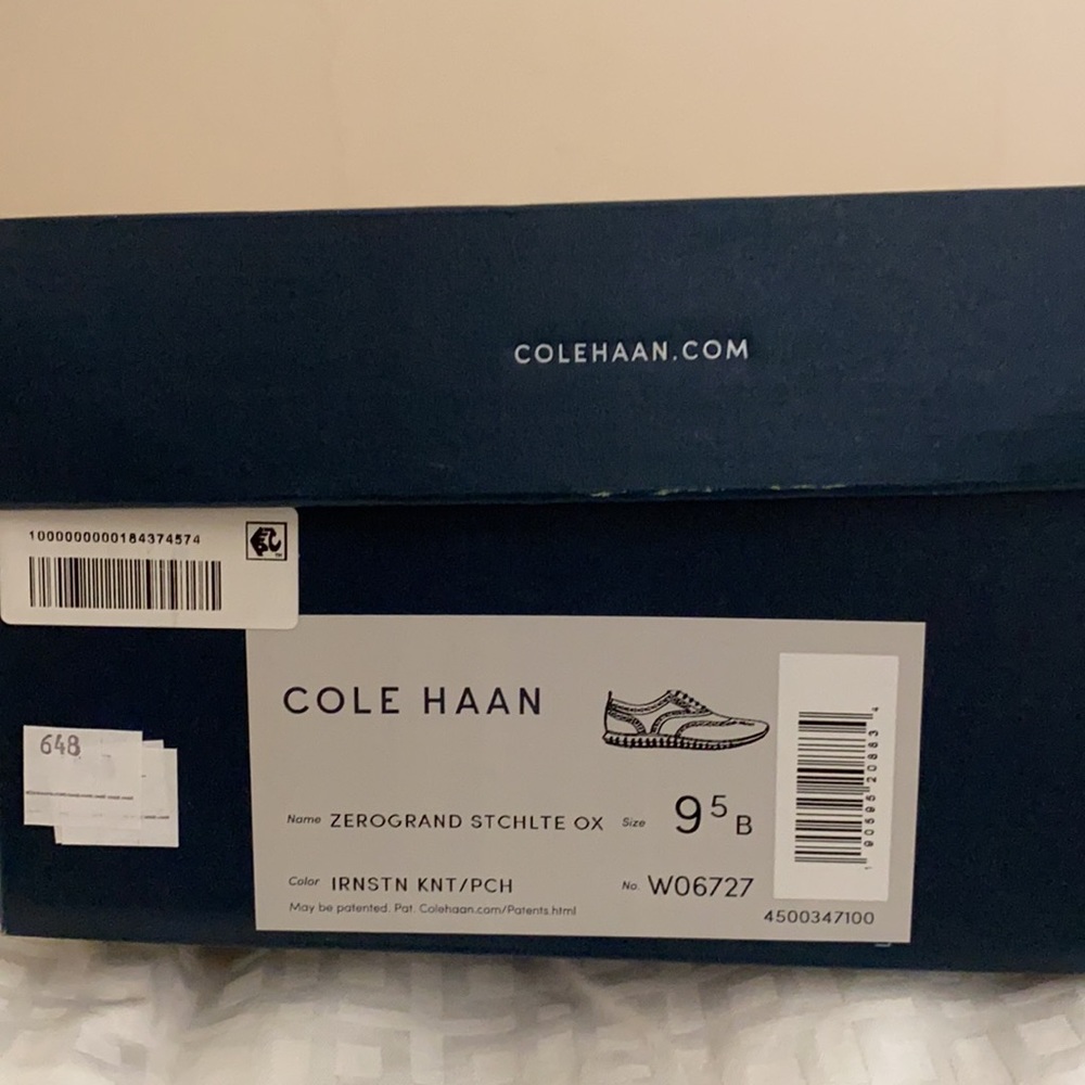 Cole Haan Zerogrand Stitchlite Oxford shoe 9.5 B - Picture 2 of 2